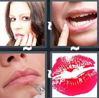 4 Pics 1 Word Lip