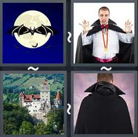 4 Pics 1 Word Dracula