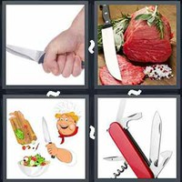 4 Pics 1 Word Levels Knife