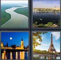 4 Pics 1 Word Levels River