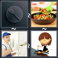 4 Pics 1 Word Spatula