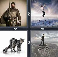 4 Pics 1 Word Courage
