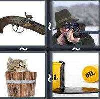 4 Pics 1 Word Barrel
