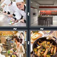 4 Pics 1 Word Levels Kitchen