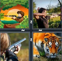 4 Pics 1 Word Levels Hunter