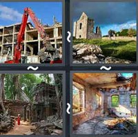4 Pics 1 Word Levels Ruin