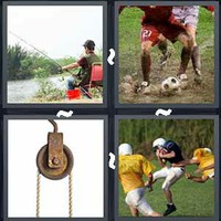 4 Pics 1 Word Tackle
