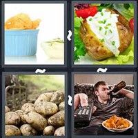 4 Pics 1 Word Potato