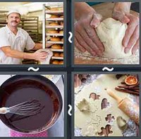 4 Pics 1 Word Bake