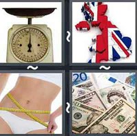 4 Pics 1 Word Levels Pound