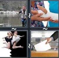 4 Pics 1 Word Cast