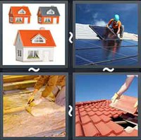 4 Pics 1 Word Levels Roof