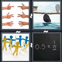 4 Pics 1 Word Levels Equal