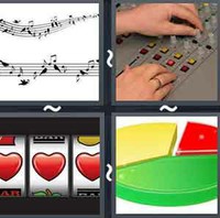 4 Pics 1 Word Levels Treble