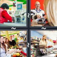 4 Pics 1 Word Cashier