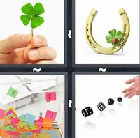 4 Pics 1 Word Luck