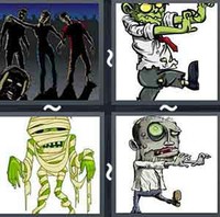4 Pics 1 Word Levels Zombie