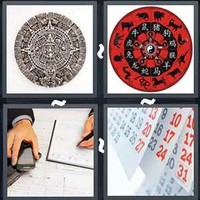 4 Pics 1 Word Levels Calendar
