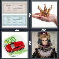 4 Pics 1 Word Levels Royalty
