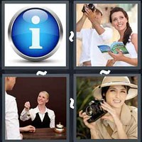 4 Pics 1 Word Tourist