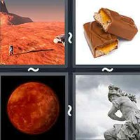 4 Pics 1 Word Mars