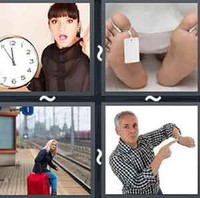 4 Pics 1 Word Late