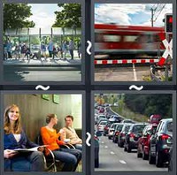 4 Pics 1 Word Wait