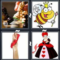 4 Pics 1 Word Queen