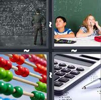 4 Pics 1 Word Levels Math