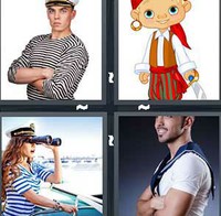 4 Pics 1 Word Sailor