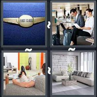 4 Pics 1 Word Lounge
