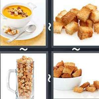 4 Pics 1 Word Croutons