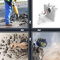 4 Pics 1 Word Levels Destroy