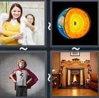 4 Pics 1 Word Levels Mantel
