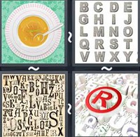 4 Pics 1 Word Levels Alphabet