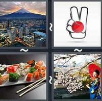 4 Pics 1 Word Levels Japan