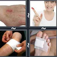 4 Pics 1 Word Levels Wound