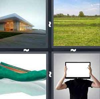 4 Pics 1 Word Levels Flat