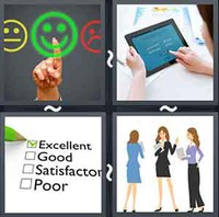 4 Pics 1 Word Levels Feedback