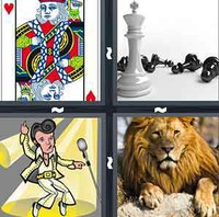 4 Pics 1 Word Levels King