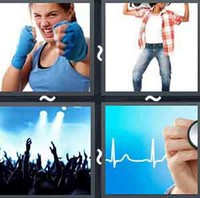 4 Pics 1 Word Beat