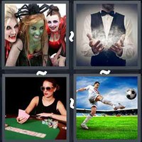 4 Pics 1 Word Trick