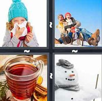 4 Pics 1 Word Winter
