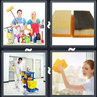 4 Pics 1 Word Levels Cleaner