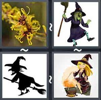 4 Pics 1 Word Witch