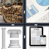 4 Pics 1 Word Levels Column