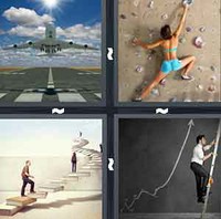 4 Pics 1 Word Levels Climb