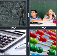 4 Pics 1 Word Levels Math