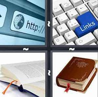 4 Pics 1 Word Bookmark