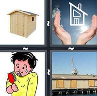 4 Pics 1 Word Levels Shed